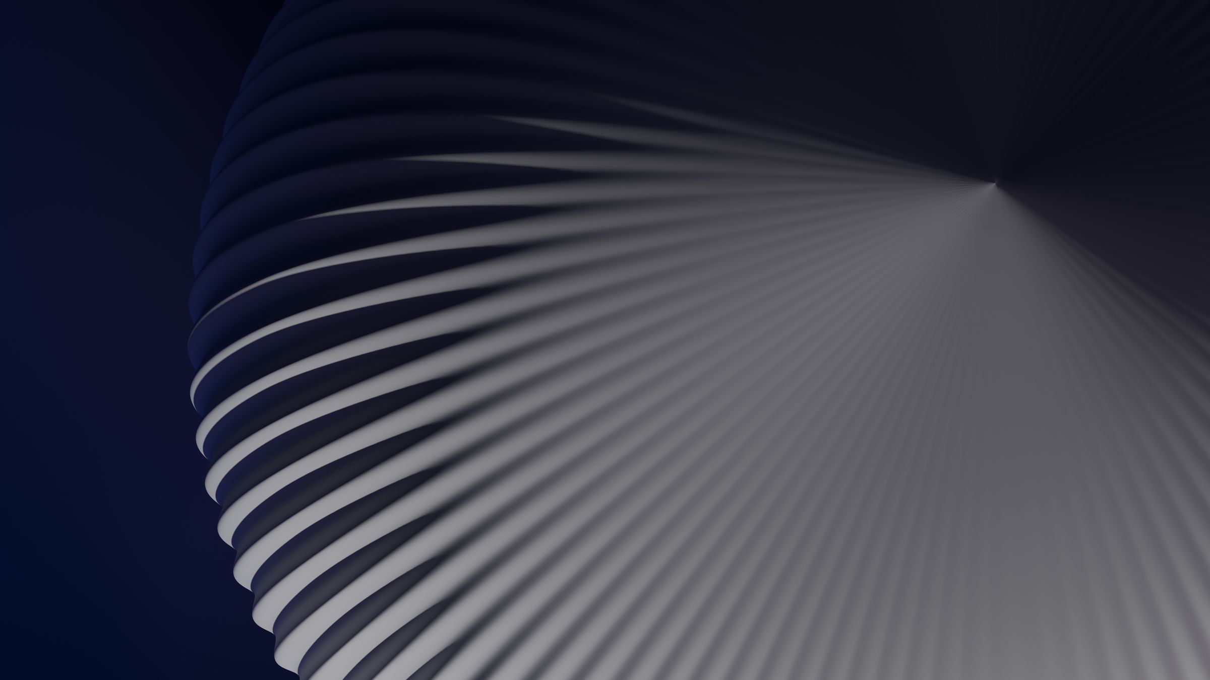 Radiating perspective lines converging to a point, visualizing CSS 3D perspective transforms