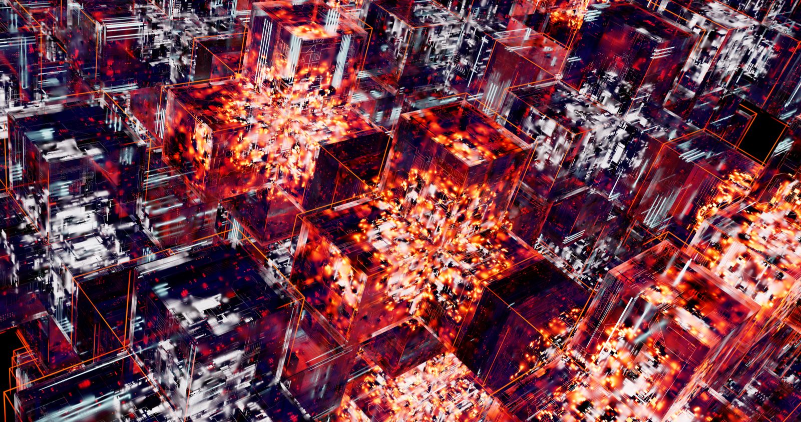 Glowing connected digital nodes symbolizing WordPress Core AI leadership orchestration